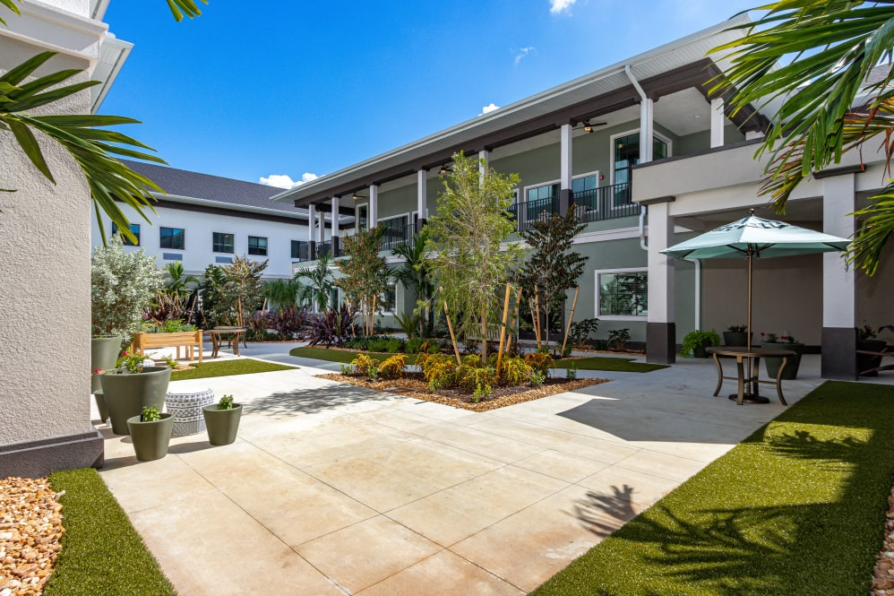 Atrium courtyard